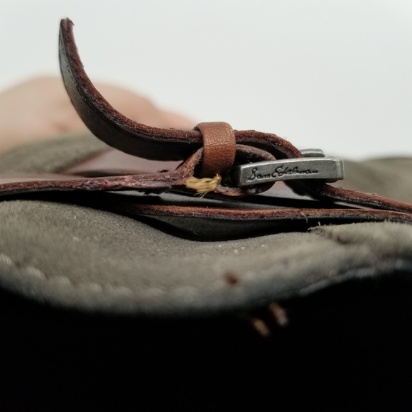 Sam Edelman Hannah Belted Chelsea Booties Sz 8.5 - Picture 8 of 8